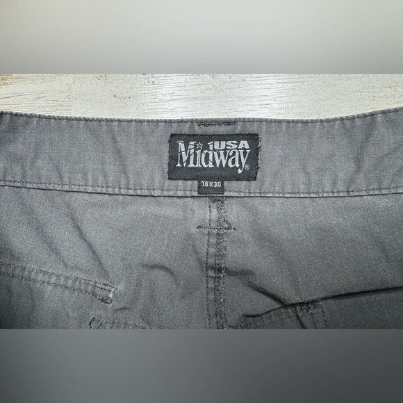 Midway USA Men's Military Gray Tactical Ripstop Cargo Pants 38x30 - Picture 7 of 11